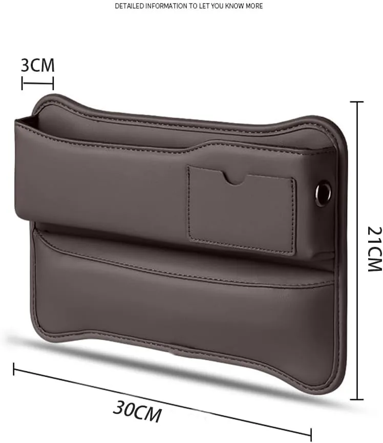 Car Seat Gap Storage Box for Mercedes Benz GLC SUV X254 X253 GLC 53 43/GLC 200 220 260 300 400 2015-2025, Car Storage Box Seat Gap Storage Box Car Clamp Storage Bag Neat Car Supplies