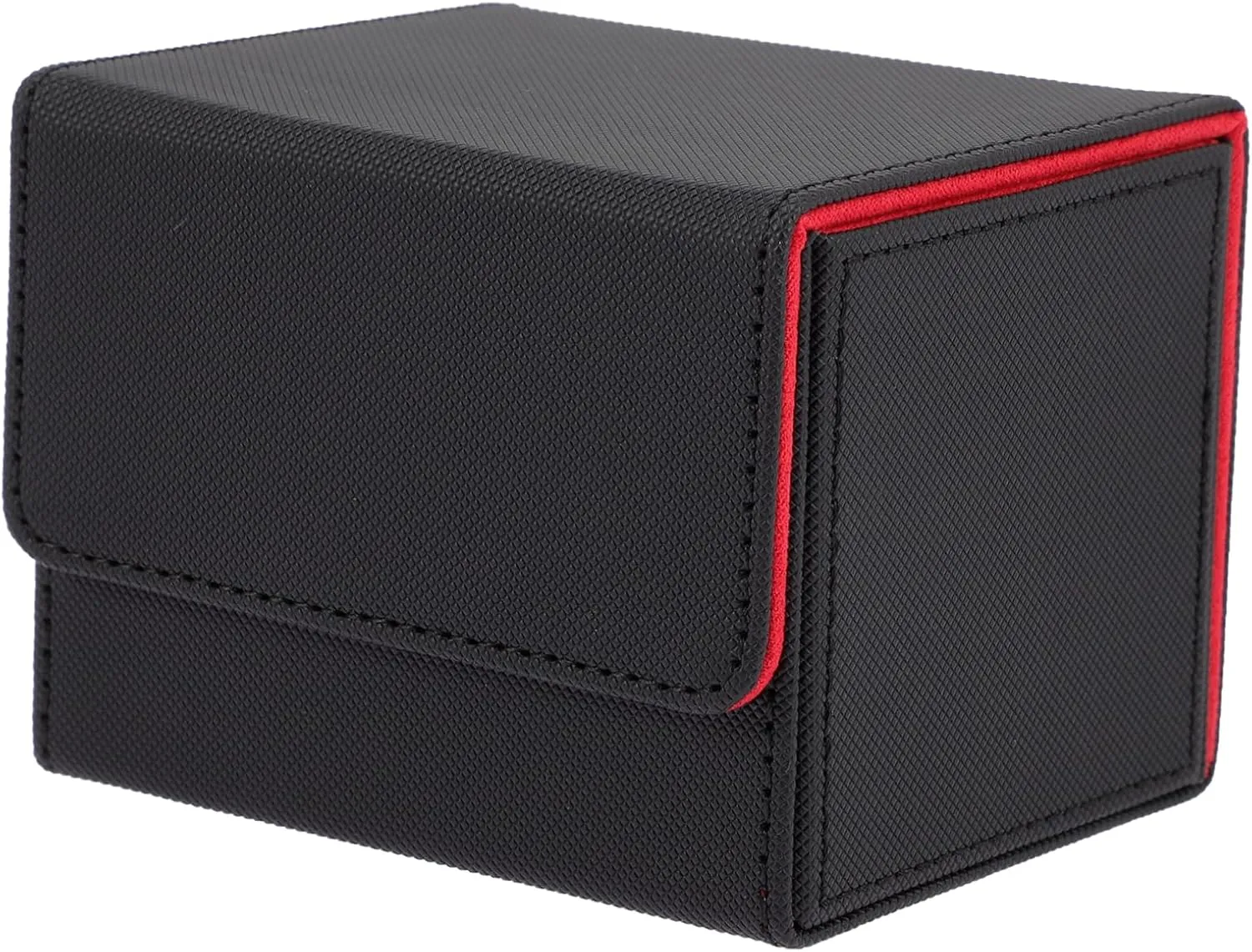 Card Storage Box Trading Card Games Cards Poker Size Pu Leather Compact Portable