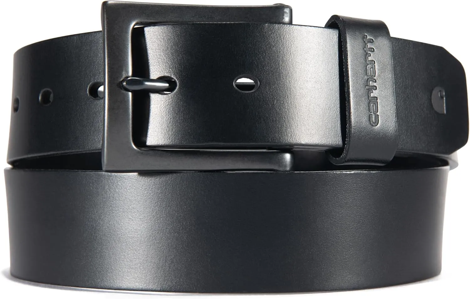 Carhartt Men's Rugged Burnished Leather Box Belts