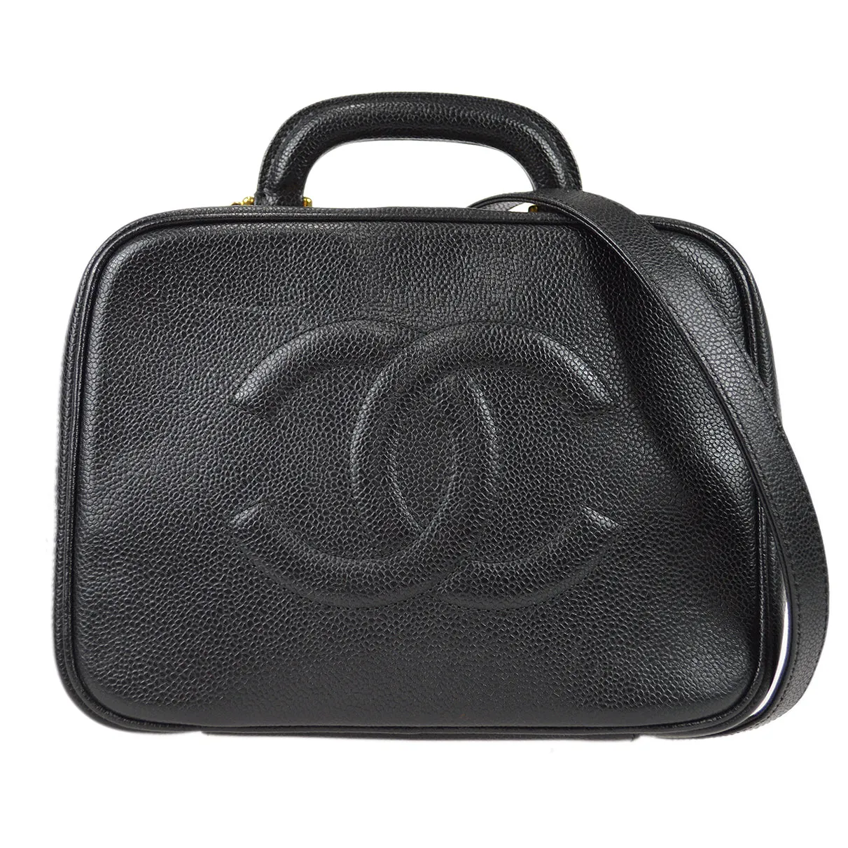 CHANEL 1996-1997 Timeless Lunch Box Vanity Medium 67965