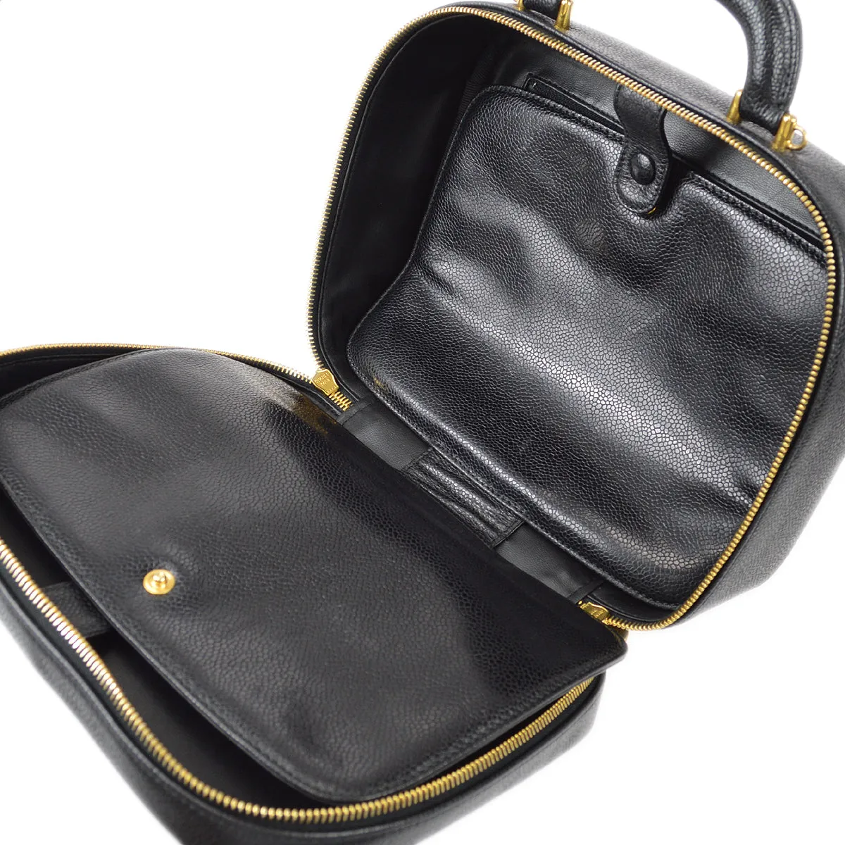 CHANEL 1996-1997 Timeless Lunch Box Vanity Medium 67965