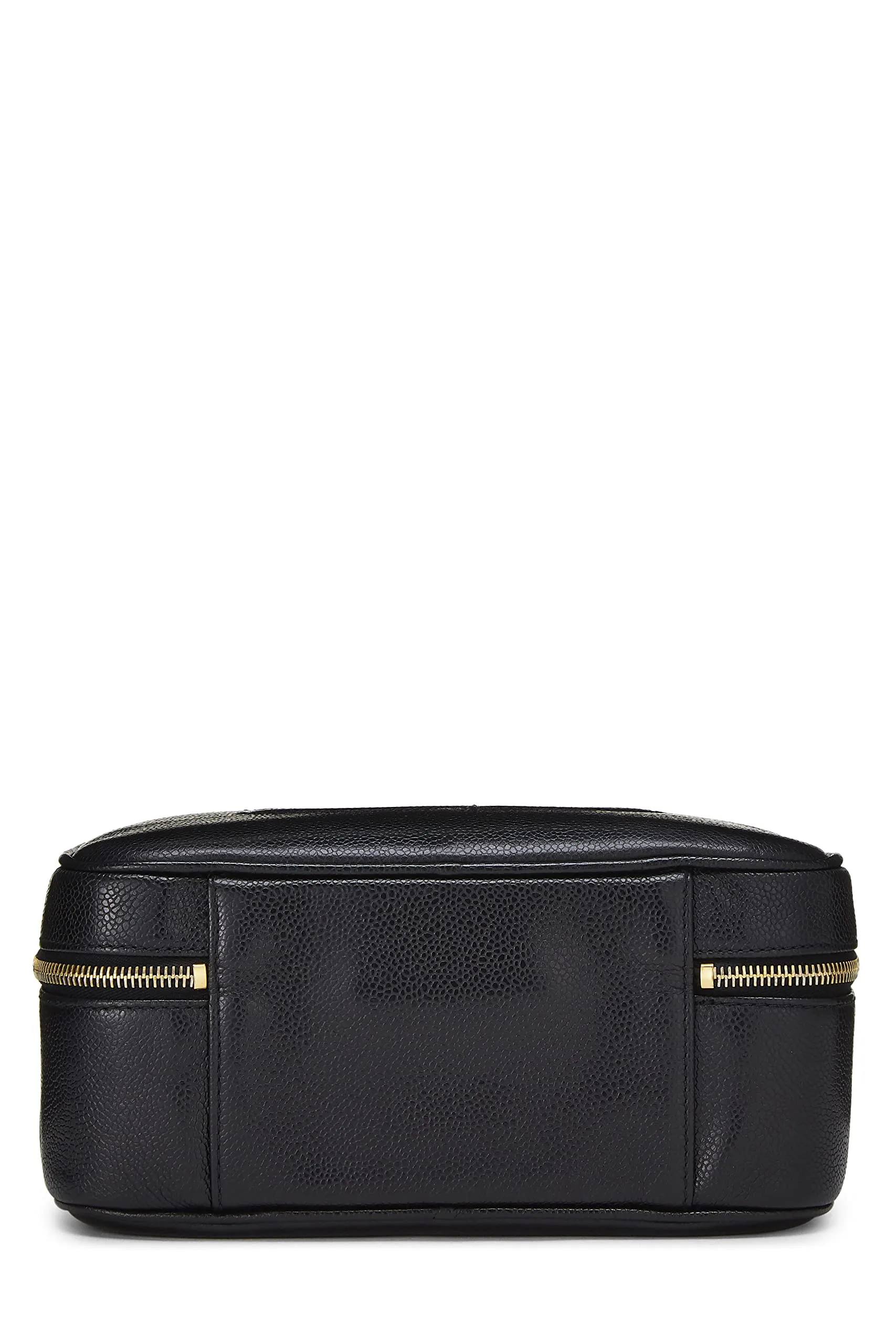 Chanel,  Black Caviar Lunch Box Vanity, Black