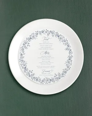 Charlotte Round Dinner Menus