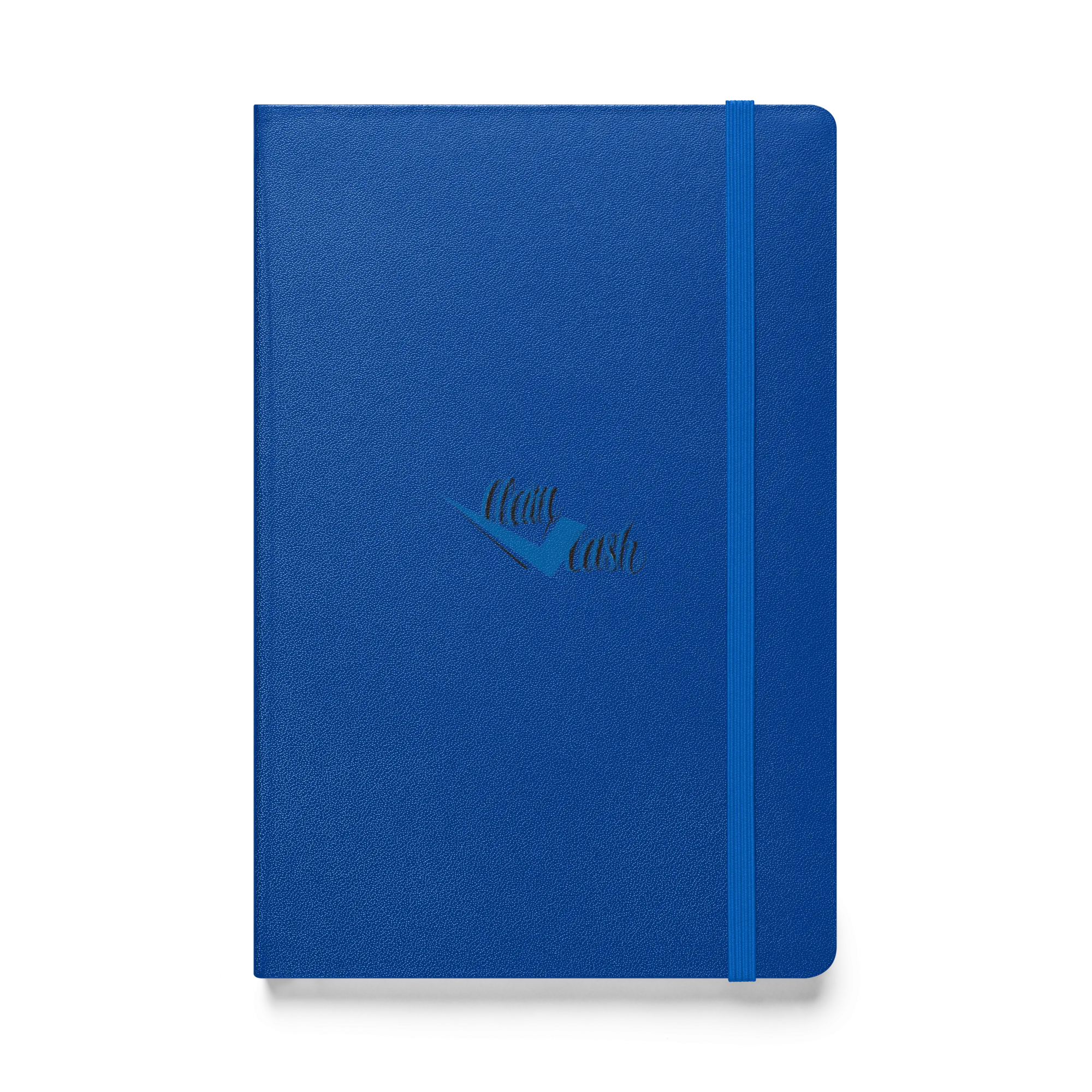 Check Clean Cash Hardcover bound notebook