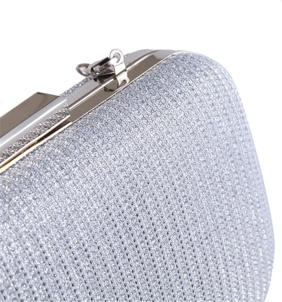 Checkered Chain Diagonal Straddle Bag Dinner Handheld Evening Dress Paired with Handbag