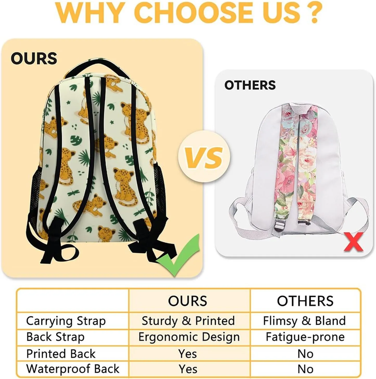 Cheetah Backpack with Lunch Box and Pencil Case for Girls Boys, 16 Inch School Bookbag with Adjustable Straps, Travel Bag Durable, Lightweight, Large Capacity