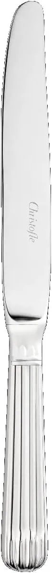 Christofle Osiris Stainless Steel Set of 6 Dinner Knives #2416009