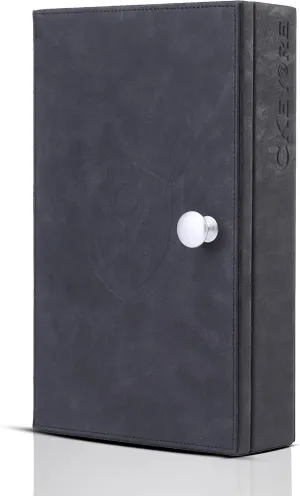 CKEYURE Premium XL PU Leather Faraday Box for Car Keys Wall Mount | Anti Theft Faraday Key Fob Protector | Faraday Cage | Car Key Holder | RFID Key Box | Key fob Signal Blocker