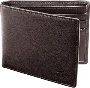 Claasico Men’s Bifold Wallet for Men – Genuine Leather RFID Wallet, Slim Billfold Cardholder w/ID Window – Gift Box Included