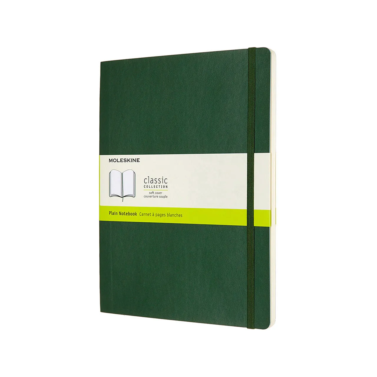Classic Extra Large Soft Cover Notebook Myrtle Green
