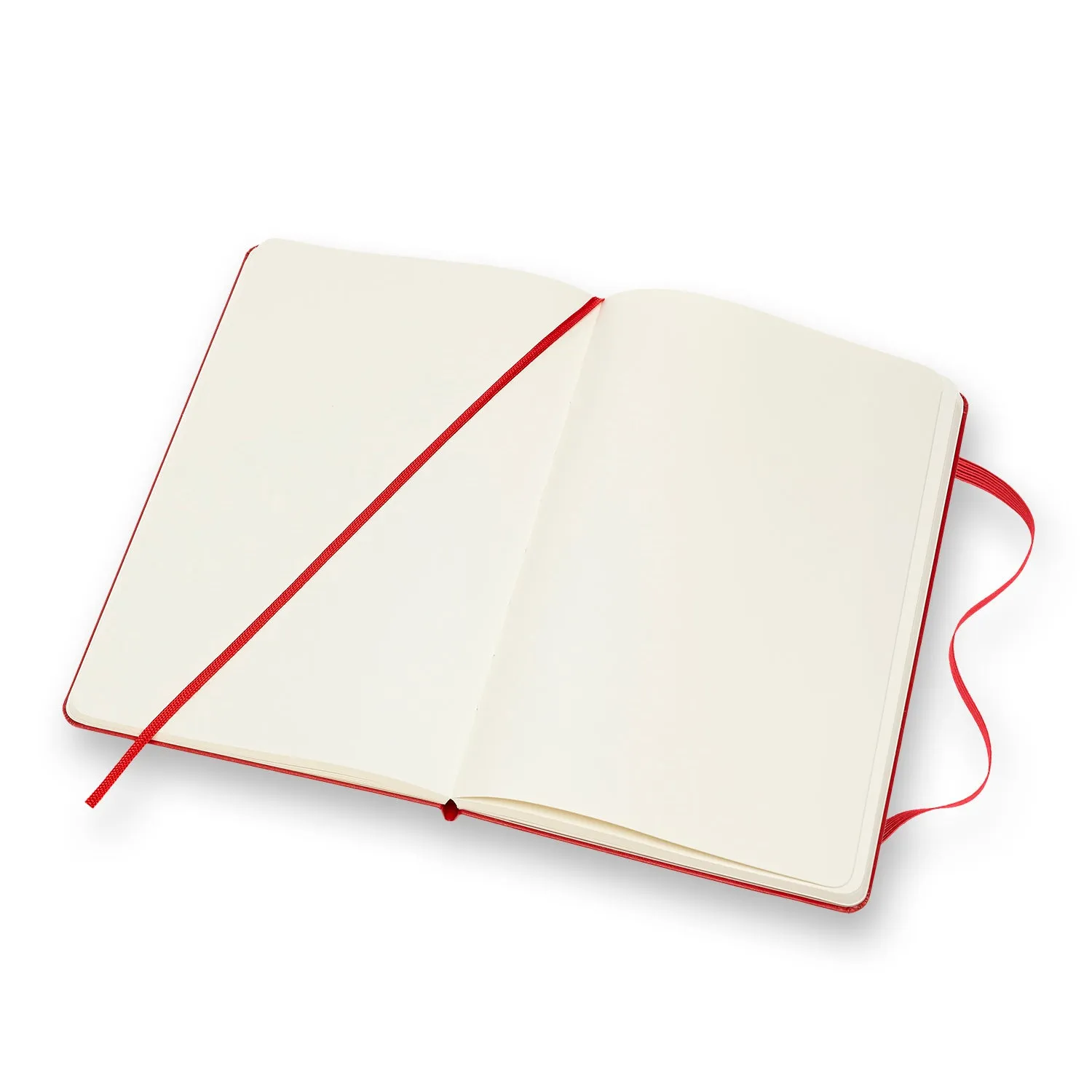 Classic Large Hard Cover Notebook Scarlet Red