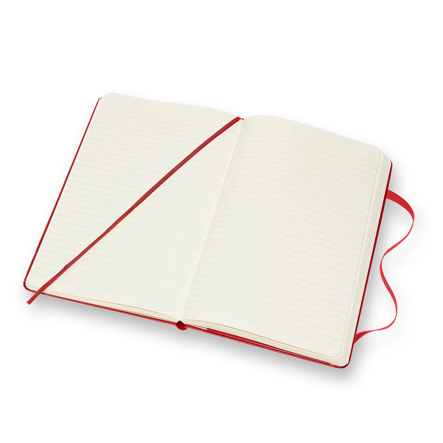 Classic Large Hard Cover Notebook Scarlet Red