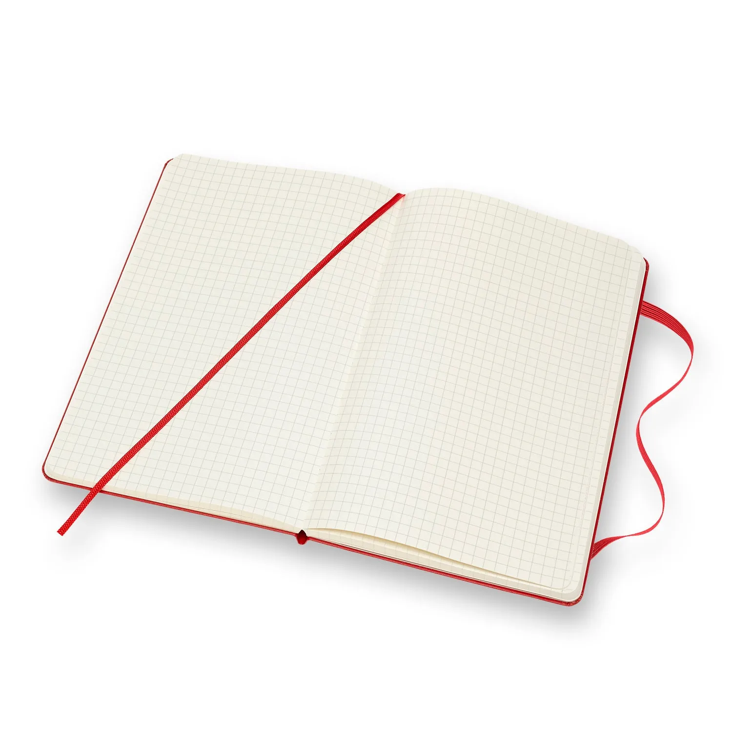 Classic Large Hard Cover Notebook Scarlet Red