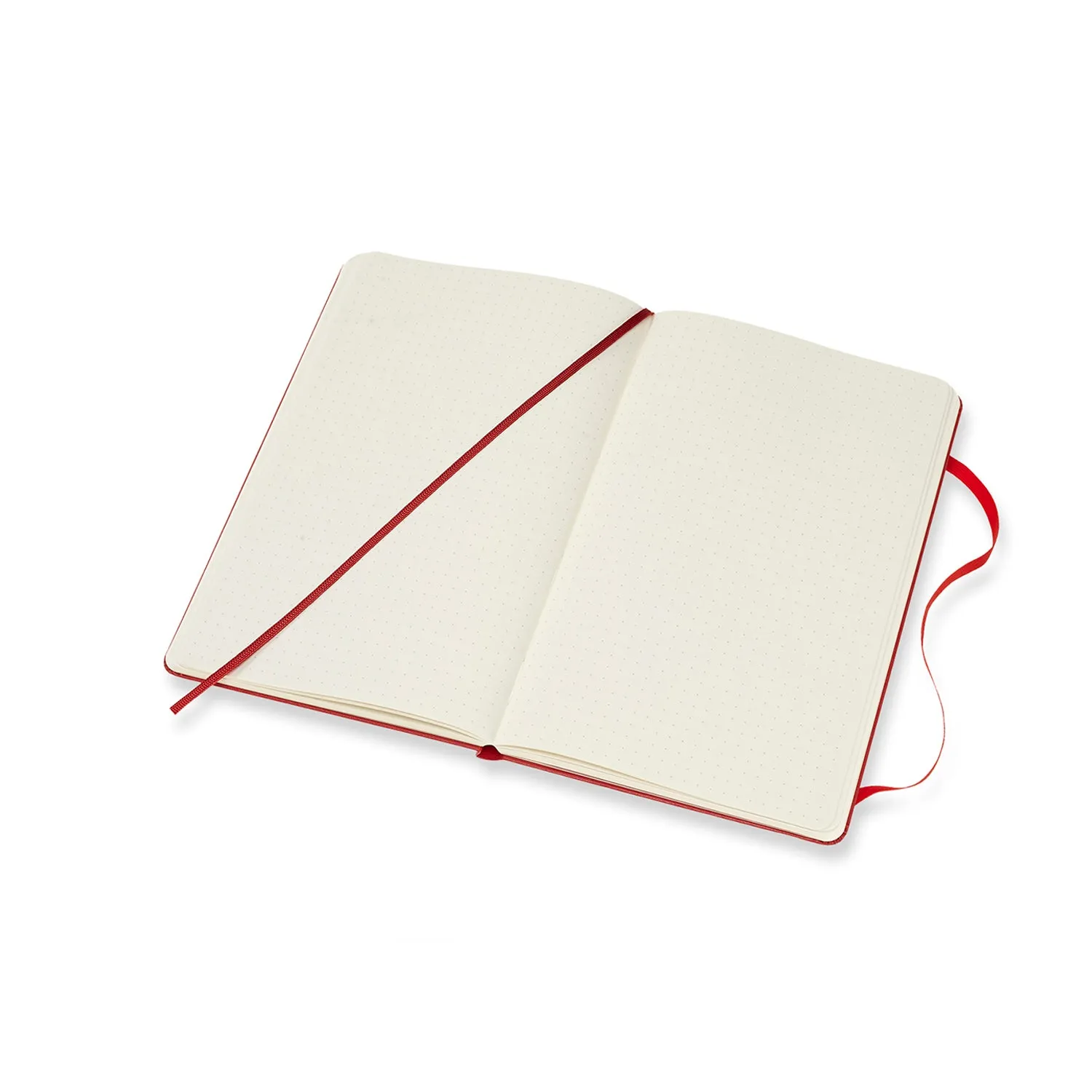 Classic Large Hard Cover Notebook Scarlet Red