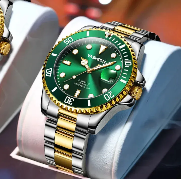 Classic Mechanical Skeleton Watch