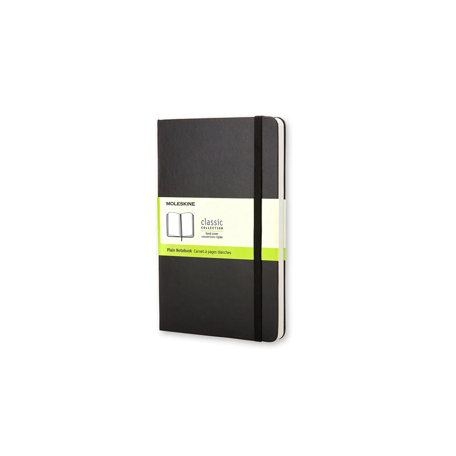 Classic Pocket Hard Cover Notebook Black
