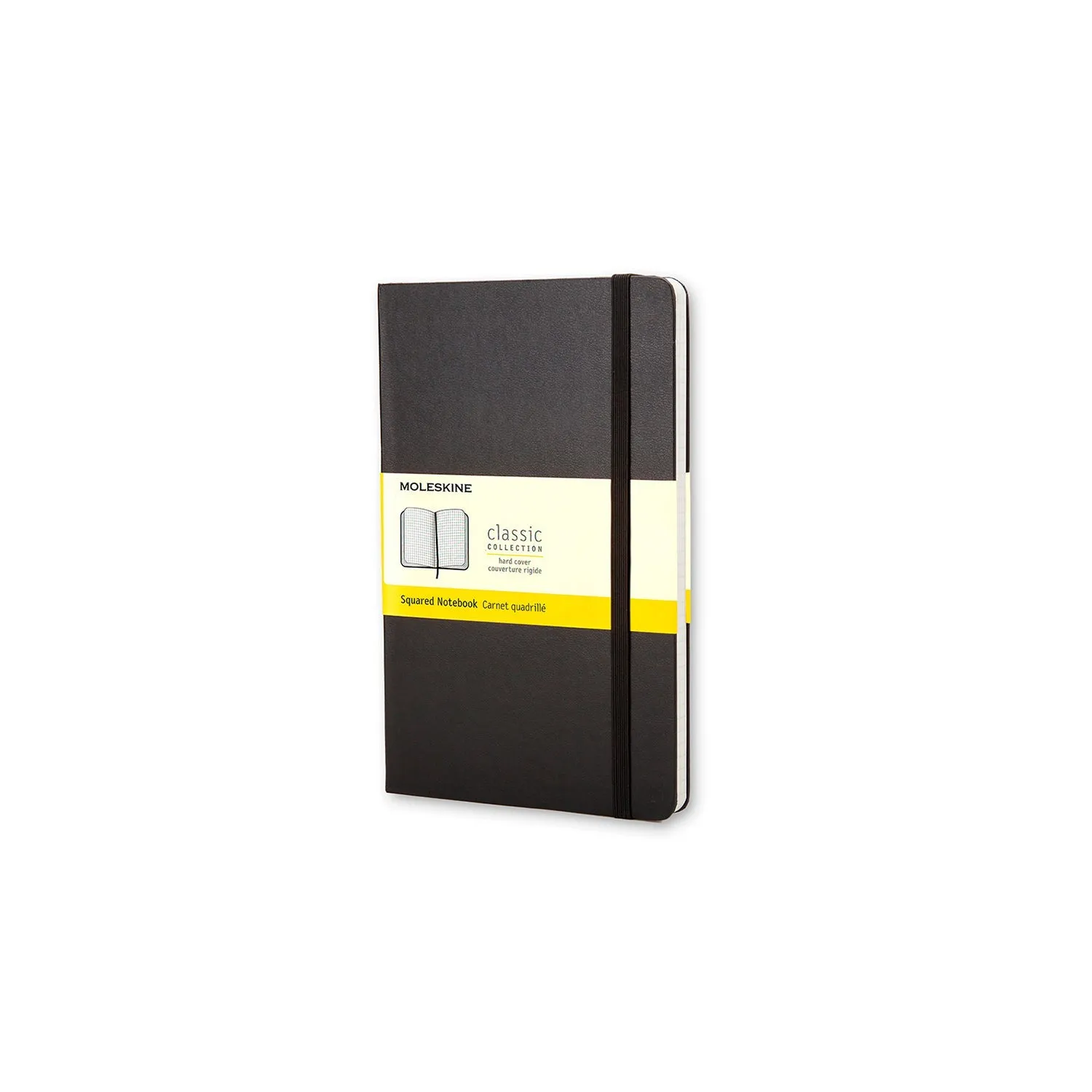 Classic Pocket Hard Cover Notebook Black