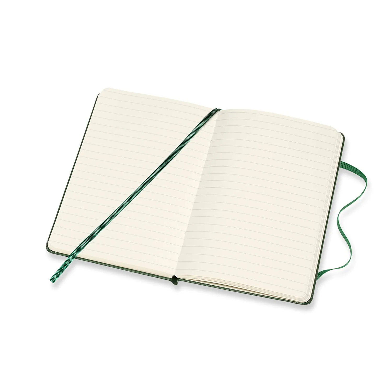 Classic Pocket Hard Cover Notebook Myrtle Green