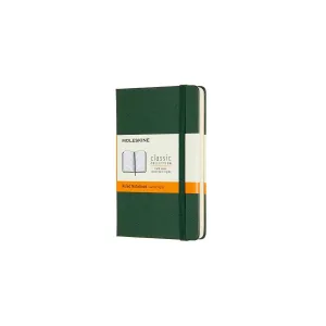 Classic Pocket Hard Cover Notebook Myrtle Green