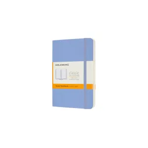 Classic Pocket Soft Cover Notebook Hydrangea Blue