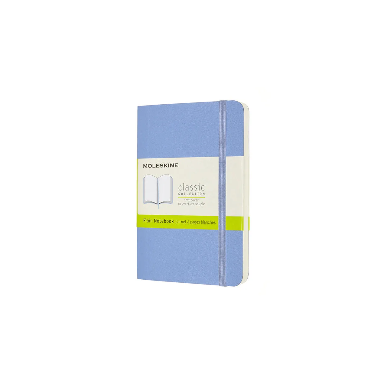 Classic Pocket Soft Cover Notebook Hydrangea Blue