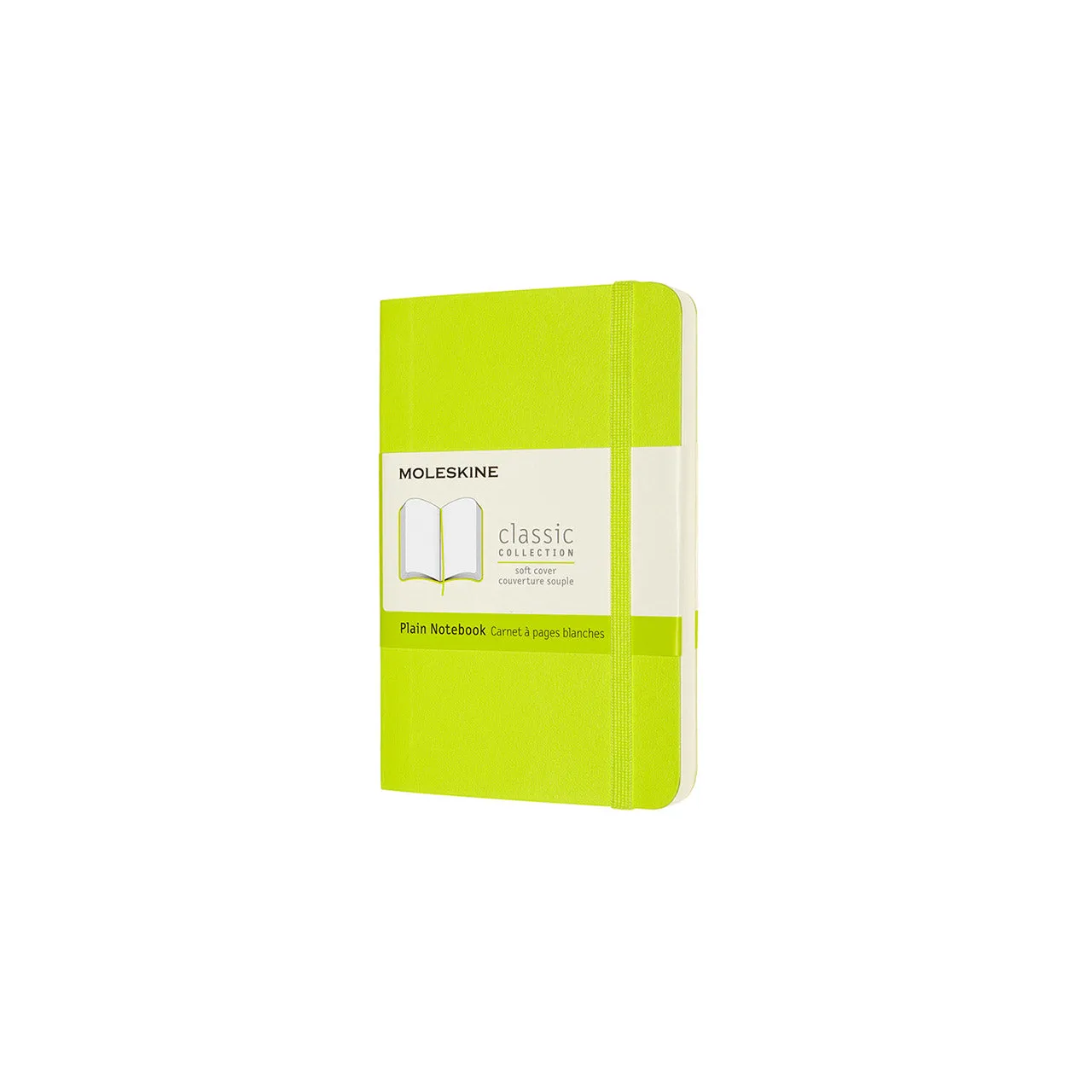 Classic Pocket Soft Cover Notebook Lemon Green