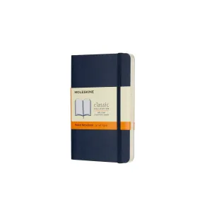 Classic Pocket Soft Cover Notebook Sapphire Blue