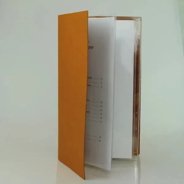 Clear menu pockets all sizes