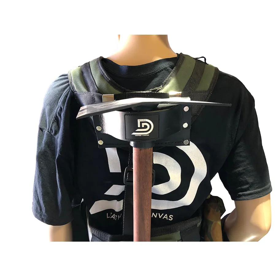 Clip On Leather Pick Holder (For Wearing On Your Back )