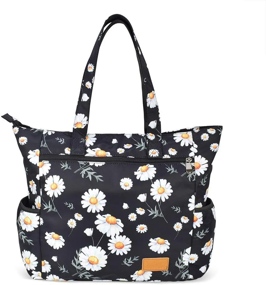 CLOUDMUSIC Shoulder Tote Bag For Nurses Teachers Work Gym Travel Beach Women With Large Capacity Waterproof