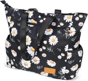 CLOUDMUSIC Shoulder Tote Bag For Nurses Teachers Work Gym Travel Beach Women With Large Capacity Waterproof
