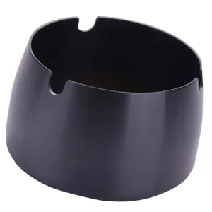 CLUB BOLLYWOOD® Windproof Ashtray Stainless Steel Cigar Ash Tray for Home Office Black S|Home & Garden | Kitchen, Dining & Bar | Kitchen Tools & Gadgets | Cooking Utensils|1 Piece Ashtray