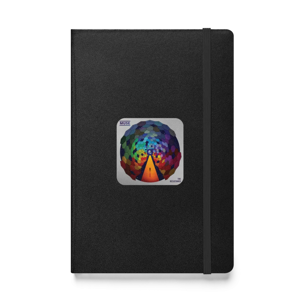 Colorful Hexagonal Design Hardcover Notebook