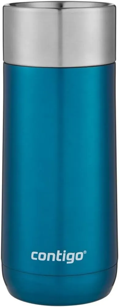 Contigo Luxe Autoseal Travel Mug, Stainless Steel Thermal Mug, Vacuum Flask, Leakproof Tumbler, Dishwasher Safe, Coffee Mug with BPA Free Easy-Clean Lid, 360 ml