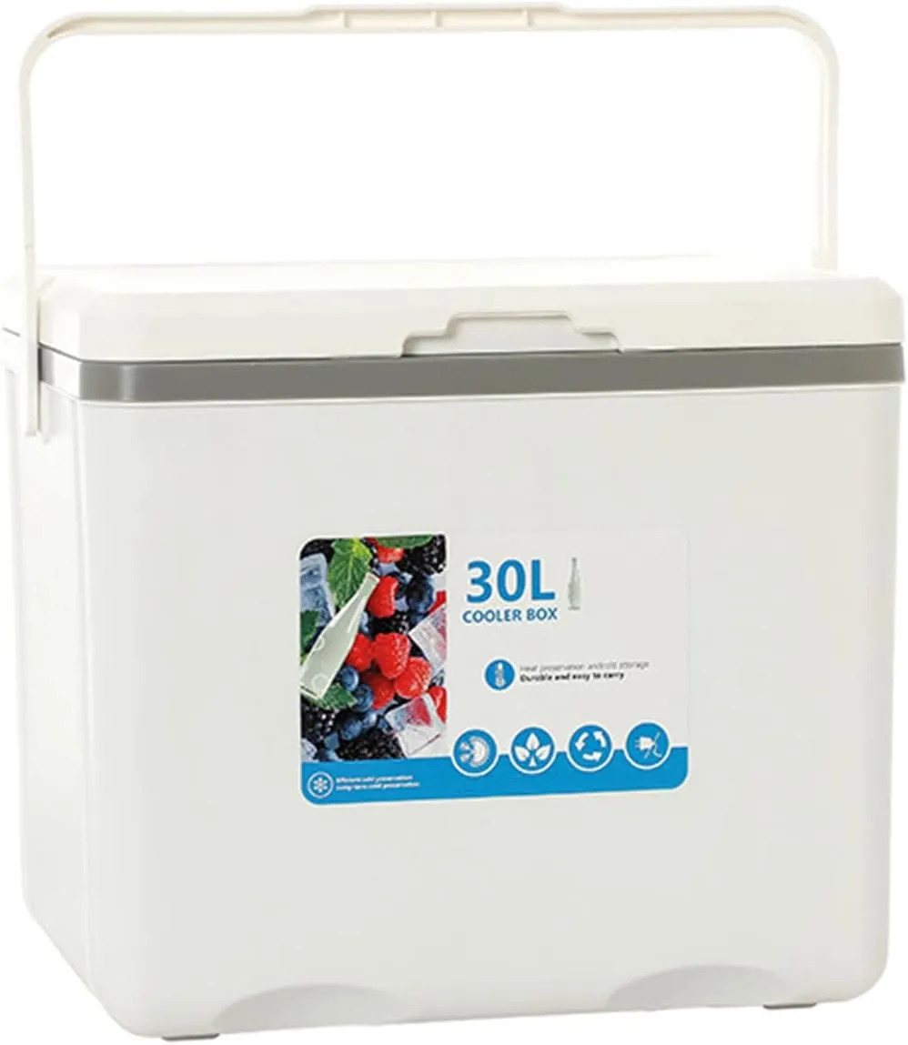 Cooler for Oldsmobile Custom Cruiser/Cutlass/Delta 88/F-85/Starfire/Super 88 Insulated Hard Ice Box Large High-Performance Storage Box Portable Cool Picnic Box Festival,A-38 * 30.5 * 34.5cm