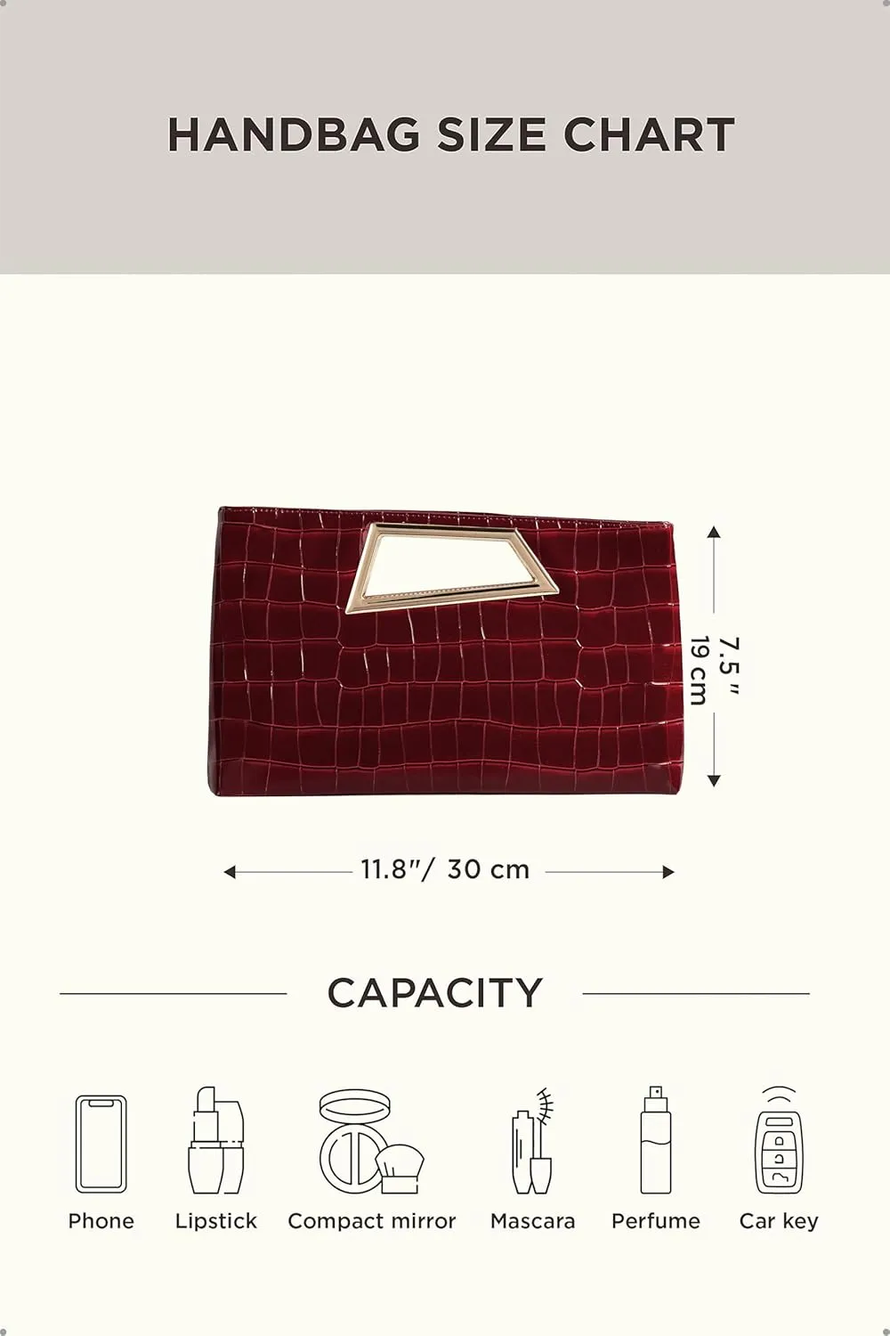 Coucoland Clutch Purse for Women - Evening Bags PU Leather Glitter Fashion Purse Handbag for Wedding Party Daily