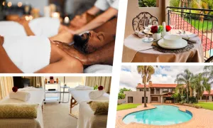 Couples 60-Minute Massage including 3-Course Dinner at Care on Location