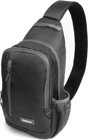 Crossbody Bag - Travel Sling Backpack for Hiking, Theme Parks & Cruises - Versatile Lightweight Medium Daypack