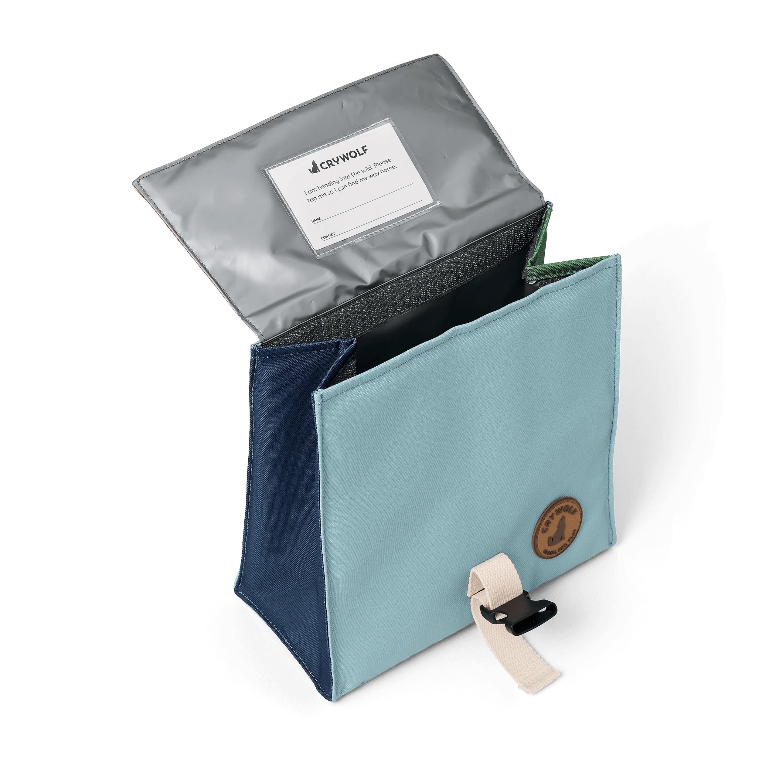 Crywolf | Insulated Lunch Bag - Ocean
