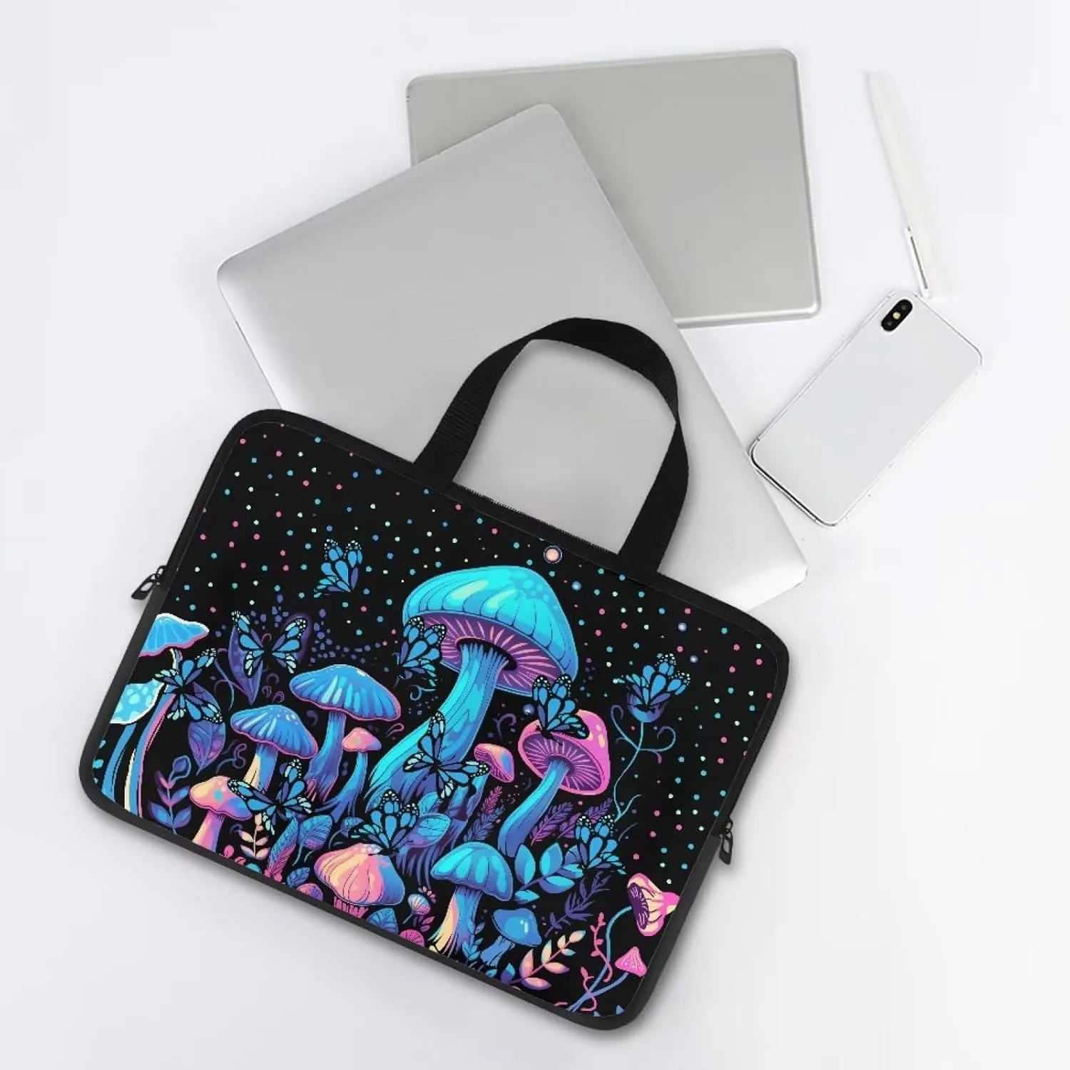 Cute Laptop Tote Bag Women,Messenger Bag Laptop Sleeve Case Bag for 12 In 13In 15In 17In Laptop Bag for Men