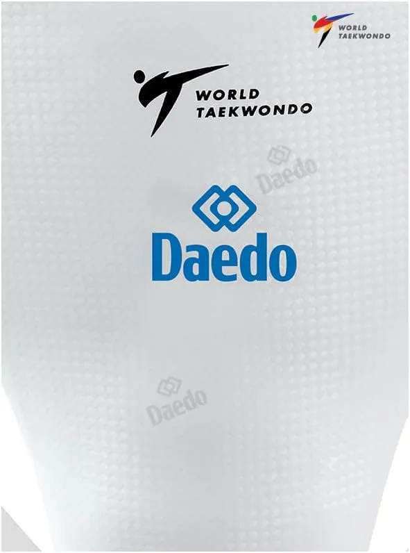 DAEDO Taekwondo Groin Guard Male, WT Recognized, Durable Protection for International Competitions, Sizes: XS to XL