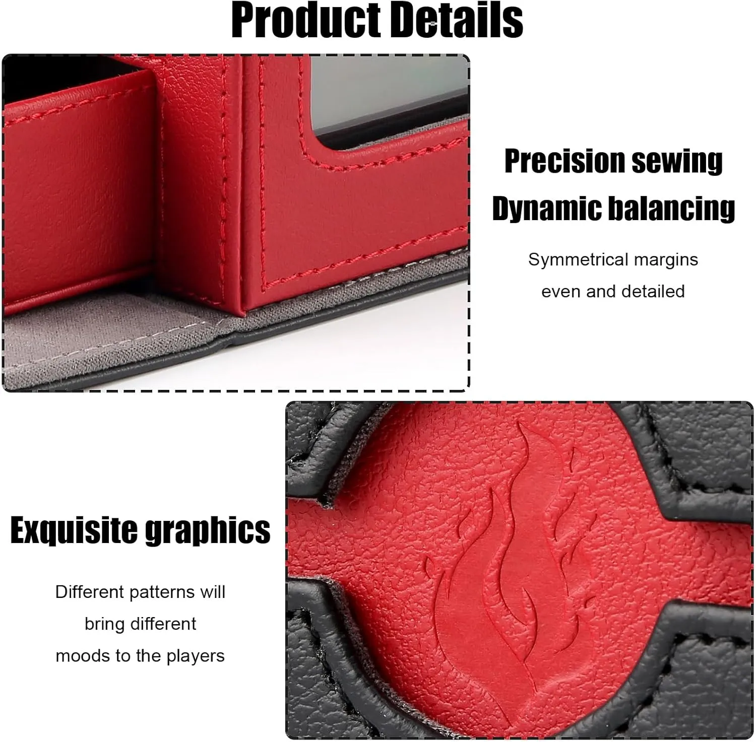 DaMohony Ultimate Guard Deck Case with Microfiber Lining Deck Storage Box for 200  Sleeved Magic Card