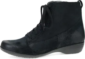 Dansko Fergie Lace-Up Bootie for Women - Versatile and Stylish with Added Arch Support and Rubber Outsole for Long-Lasting Wear - Stable and Supportive
