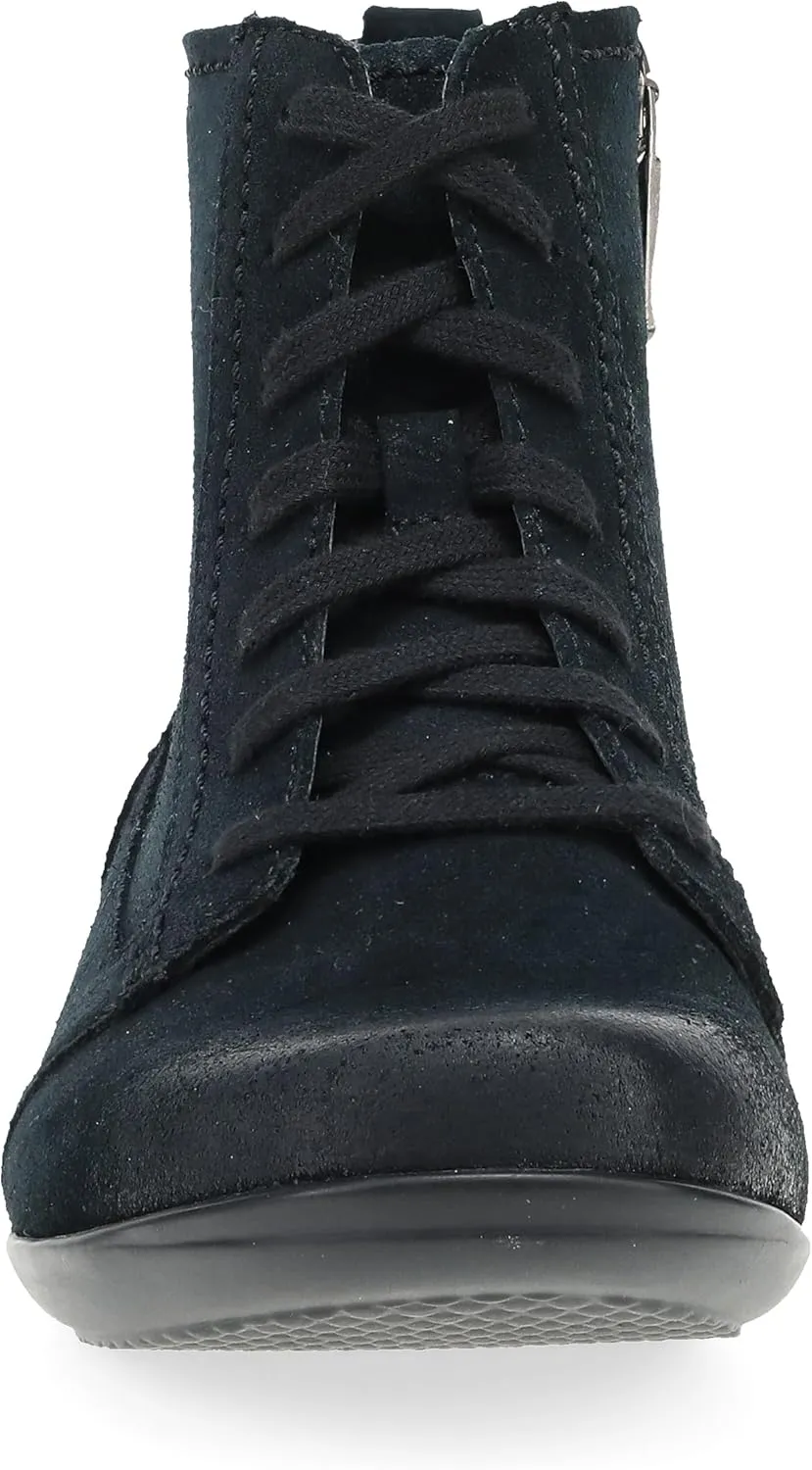 Dansko Fergie Lace-Up Bootie for Women - Versatile and Stylish with Added Arch Support and Rubber Outsole for Long-Lasting Wear - Stable and Supportive