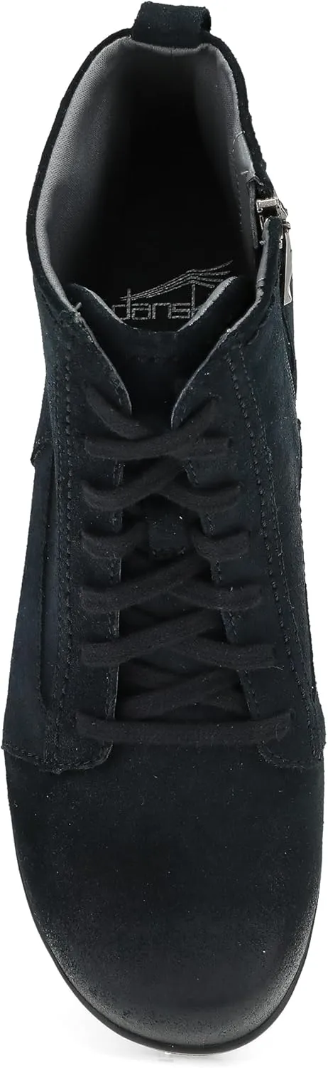 Dansko Fergie Lace-Up Bootie for Women - Versatile and Stylish with Added Arch Support and Rubber Outsole for Long-Lasting Wear - Stable and Supportive