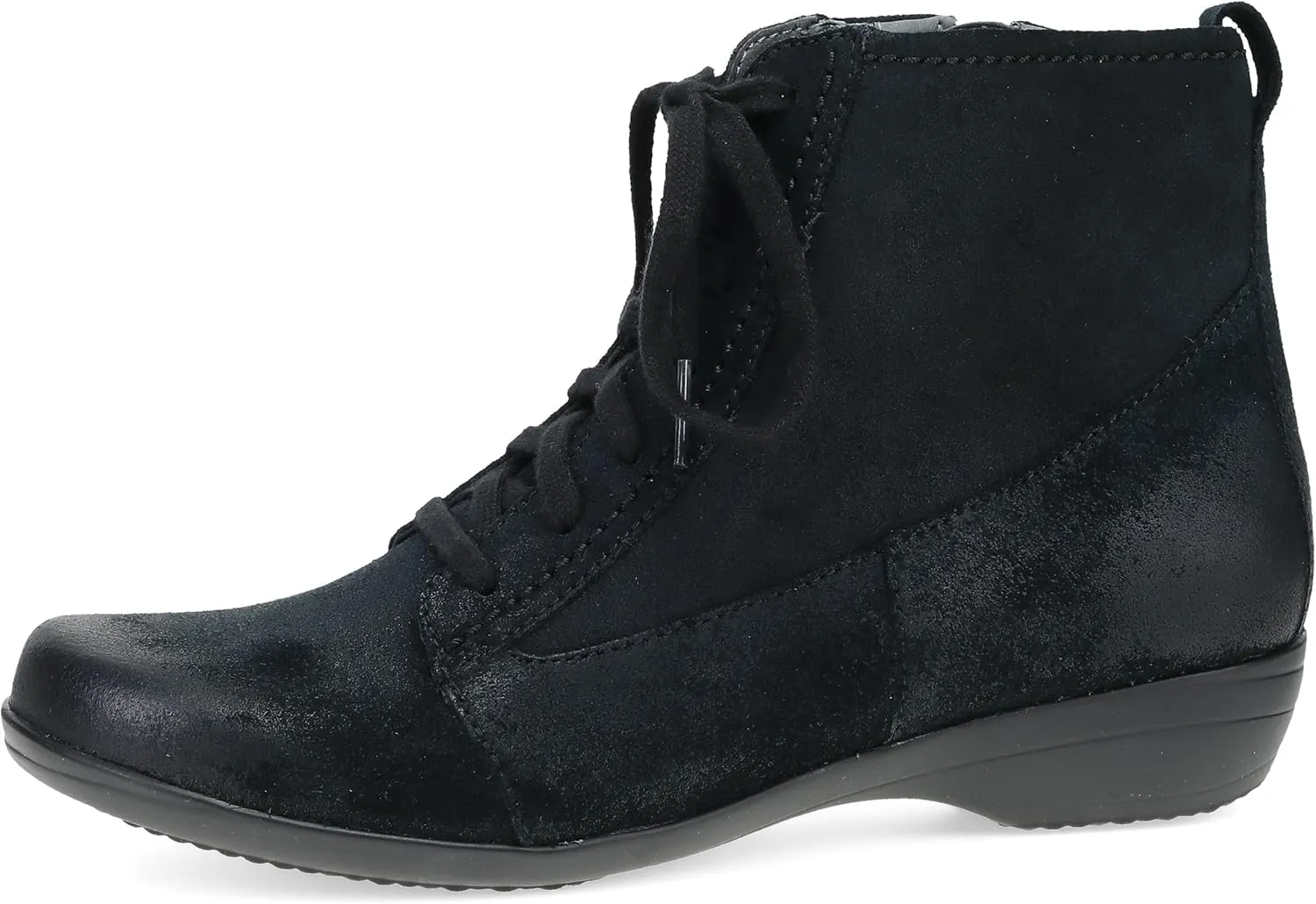 Dansko Fergie Lace-Up Bootie for Women - Versatile and Stylish with Added Arch Support and Rubber Outsole for Long-Lasting Wear - Stable and Supportive
