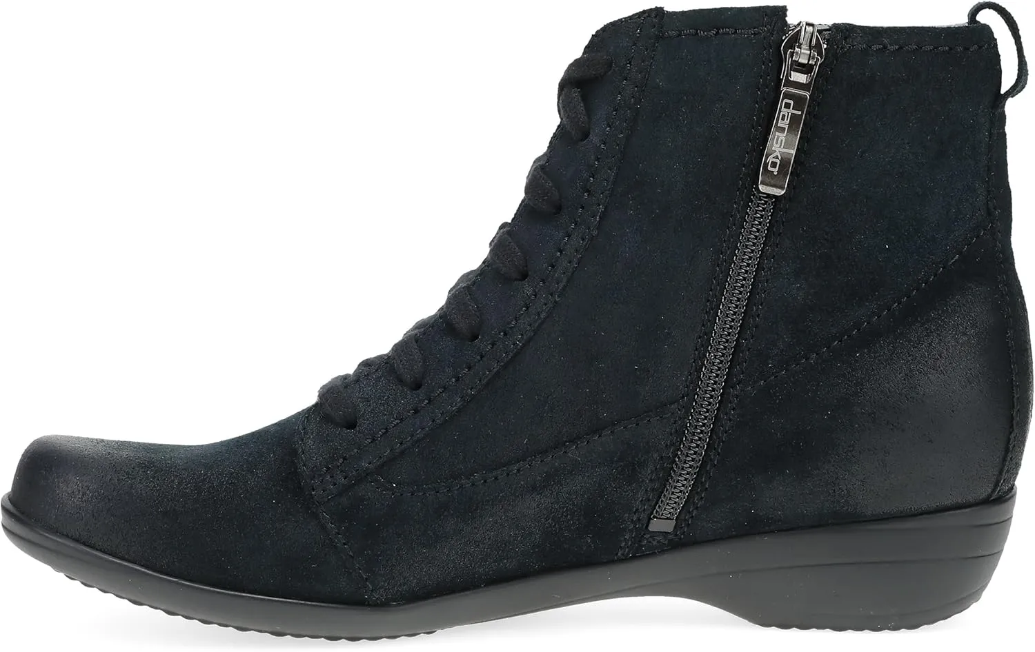 Dansko Fergie Lace-Up Bootie for Women - Versatile and Stylish with Added Arch Support and Rubber Outsole for Long-Lasting Wear - Stable and Supportive