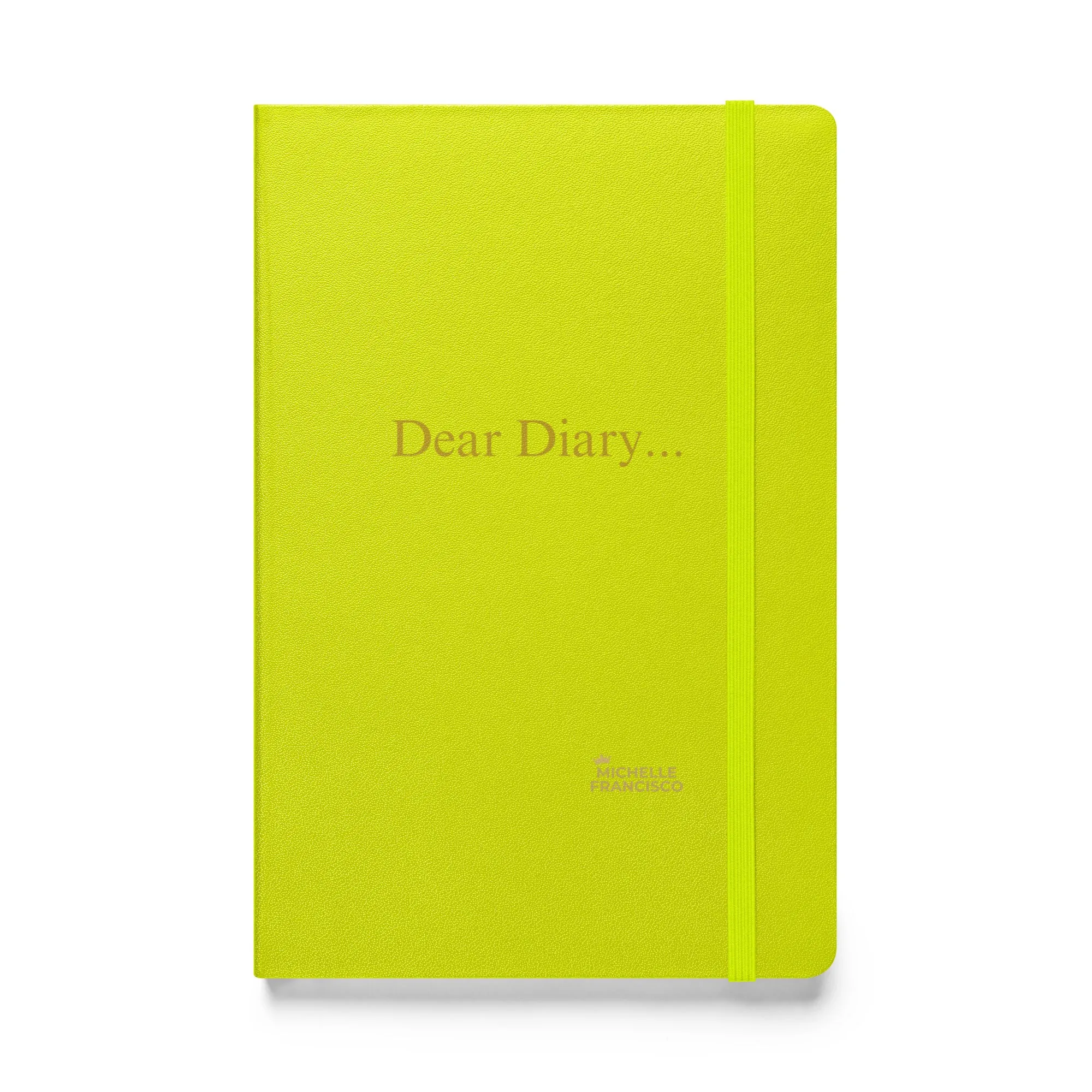 Dear Diary Hardcover Bound Notebook