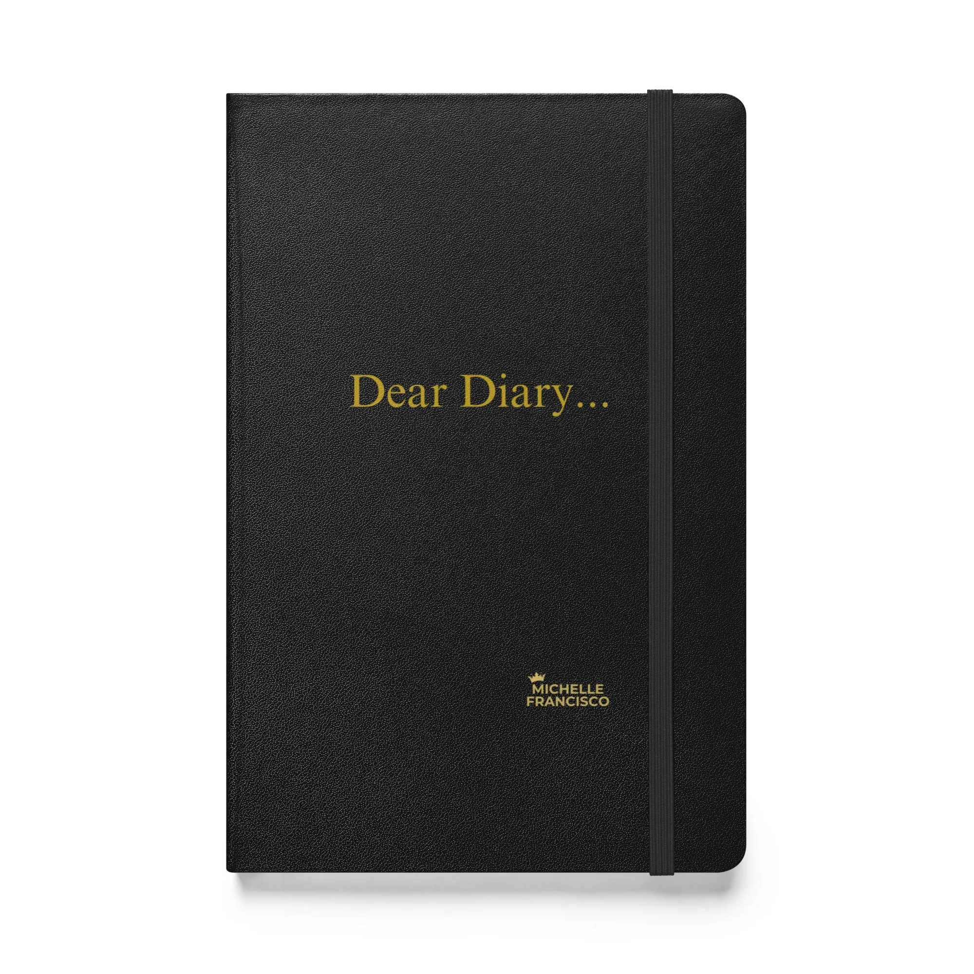 Dear Diary Hardcover Bound Notebook