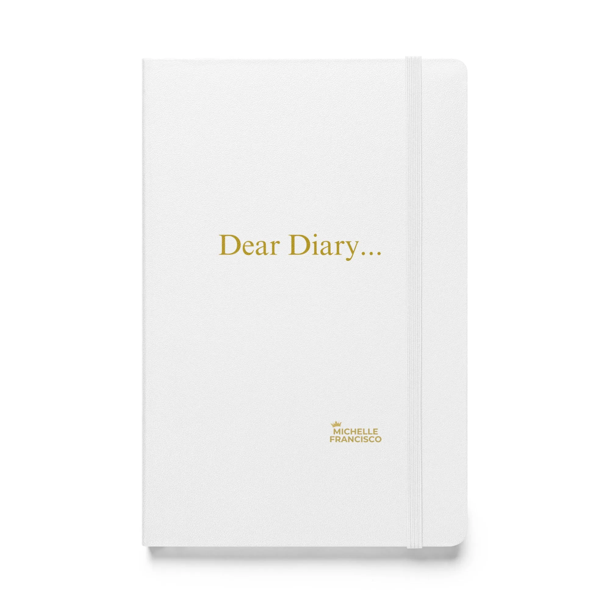 Dear Diary Hardcover Bound Notebook